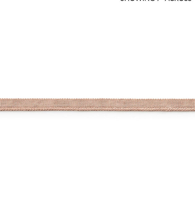 Scalamandre Sanna Linen Cord Blush Trim Sample SCC3110002