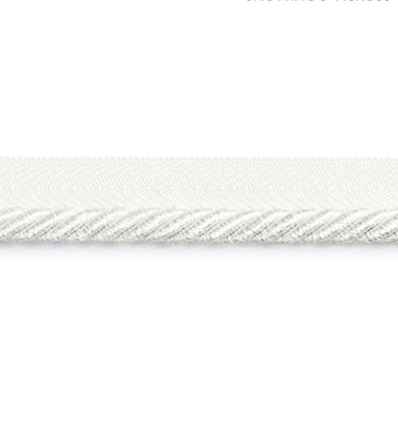 Scalamandre Boulevard Cord Ivory Trim SCC3140002