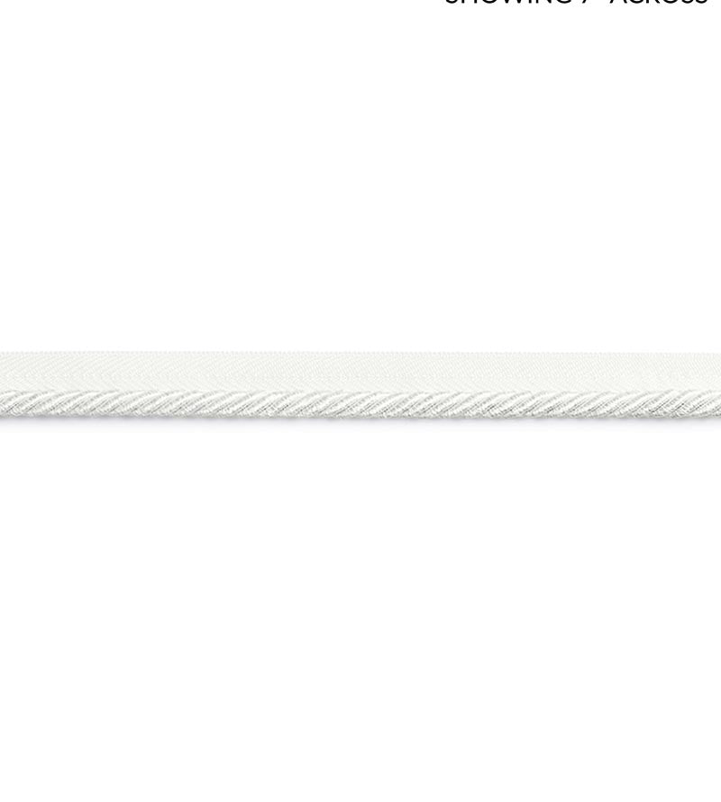 Scalamandre Boulevard Cord Ivory Trim SCC3140002