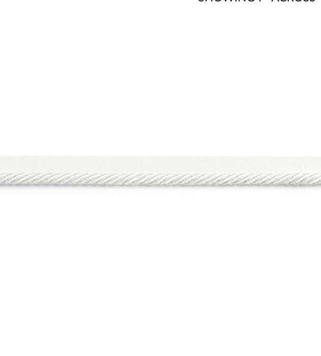 Scalamandre Boulevard Cord Ivory Trim SCC3140002