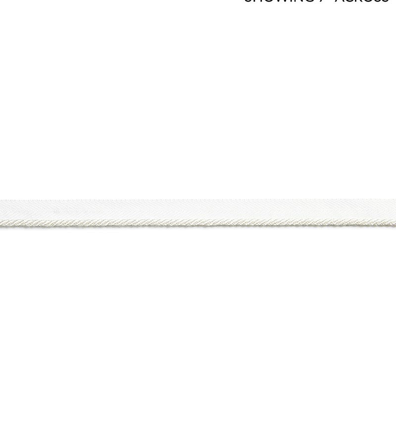 Scalamandre Avenue Cord Ivory Trim Sample SCC3150002