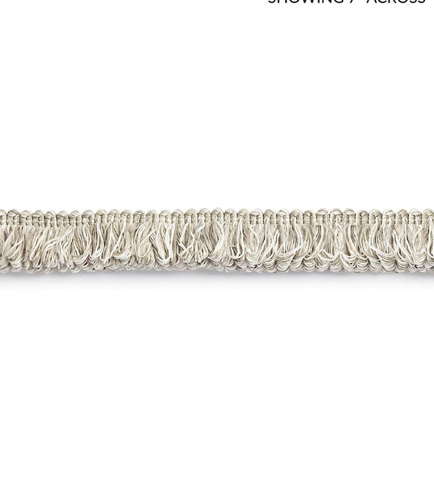 Scalamandre Maui Loop Fringe Linen Trim Sample SCFL13480002