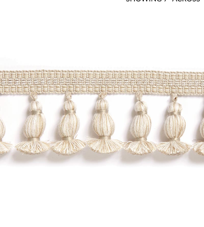Scalamandre Halsey Onion Fringe Linen Trim SCFT14990002