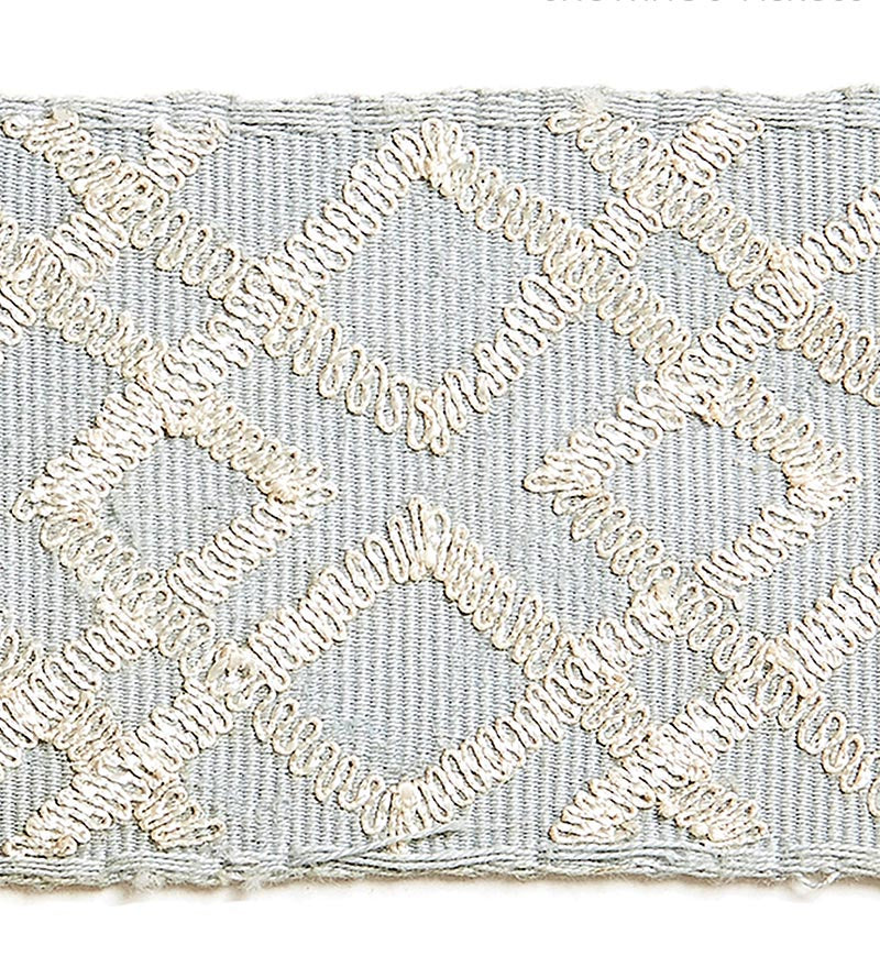 Scalamandre Lattice Tape Mineral Trim SCT32950002