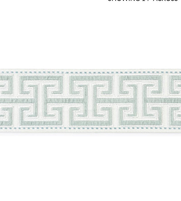 Scalamandre Luxor Velvet Tape Cloud Trim Sample SCT33040002