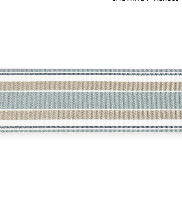 Scalamandre Marina Stripe Tape Seagull Trim Sample SCT33110002