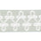 Scalamandre Empress Embroidered Tape Mineral Trim Sample SCT33210002