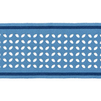 Scalamandre Cassis Laser Cut Tape Blue Jay Trim SCT33230002