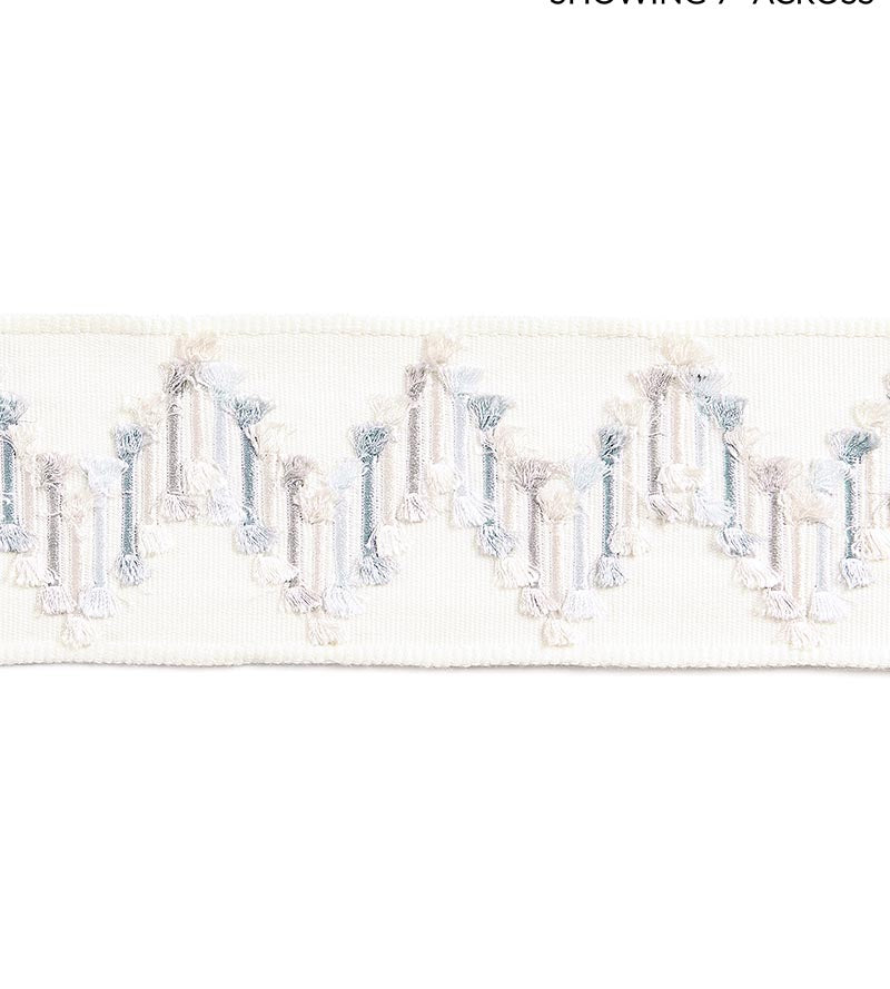 Scalamandre Sayuri Embroidered Tape Cloud Trim SCT33240002