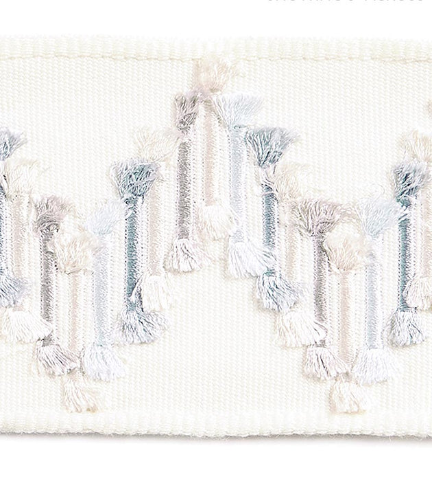 Scalamandre Sayuri Embroidered Tape Cloud Trim SCT33240002