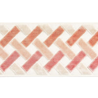 Scalamandre Parquet Velvet Tape Rose Quartz Trim SCT33260002