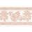 Scalamandre Citra Block Print Tape Coral Spice Trim Sample SCT33270002