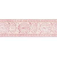 Scalamandre Tulsi Block Print Tape Coral Spice Trim SCT33280002