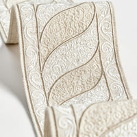 Scalamandre Paisley Embroidered Tape Fawn Trim SCT33400002