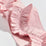 Scalamandre Ruffle Tape Pale Rose Trimming Sample SCT33410002