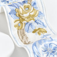 Scalamandre Reine Embroidered Tape Gold And Blue Trim SCT33420002