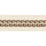 Scalamandre Cecile Gimp Tape Bisque Trim Sample SCV12430002