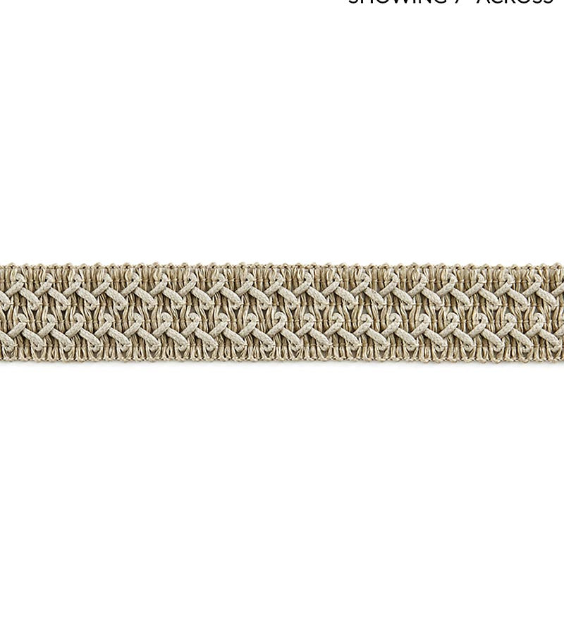 Scalamandre Kaarina Linen Braid Natural Trim SCV12440002