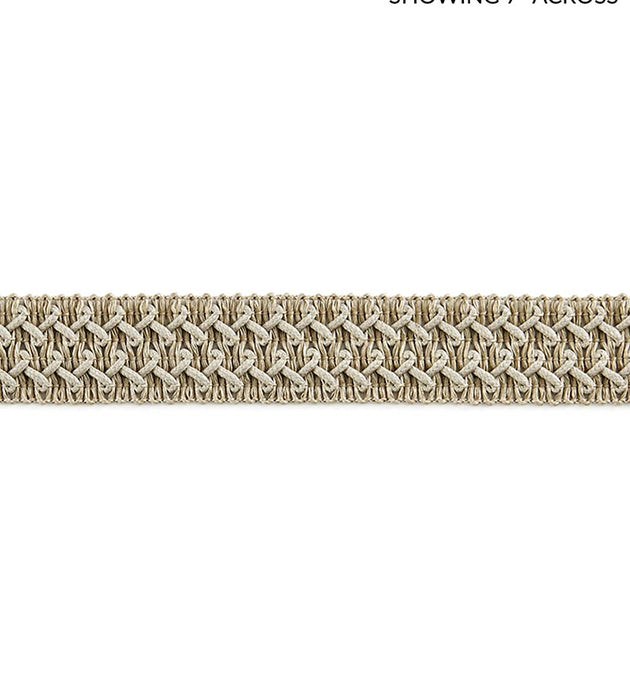 Scalamandre Kaarina Linen Braid Natural Trim Sample SCV12440002