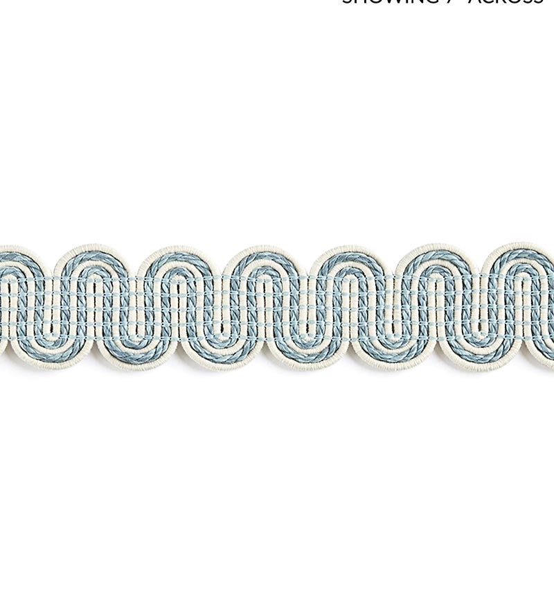 Scalamandre Serpentine Braid Caribe Trim Sample SCV12460002