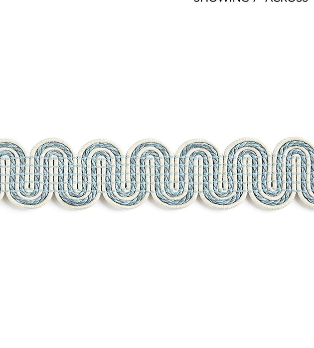 Scalamandre Serpentine Braid Caribe Trim Sample SCV12460002