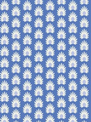 Scalamandre Fleur | Removable Azure Wallpaper Sample SCWP27123PS0002