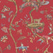 Scalamandre Chinoise Exotique | Removable Tomato Wallpaper Sample SCWP81547PS0002