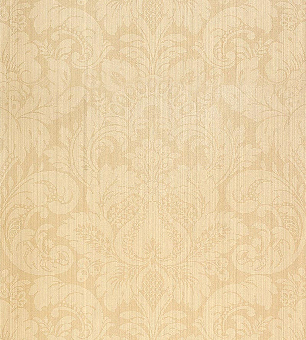 Scalamandre Daphne Antique White Wallpaper Sample SCWP882130002