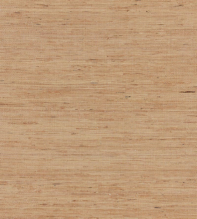 Scalamandre Arrowroot Weave Camel Wallpaper Sample SCWP883440002