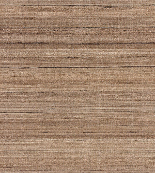Scalamandre Tussah Silk Truffle Wallpaper Sample SCWP883460002