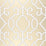 Scalamandre Ming Fretwork WP Champagne Wallpaper Sample SCWP883560002