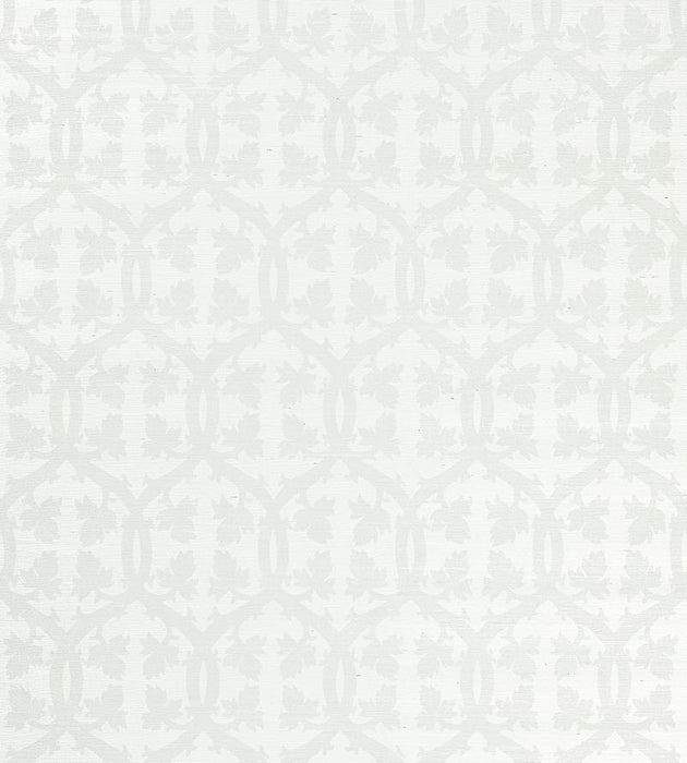 Scalamandre Falk Manor House Sisal Pearl Wallpaper Sample SCWP883790002