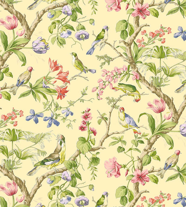 Scalamandre Belize Sunlit Wallpaper Sample SCWP883810002