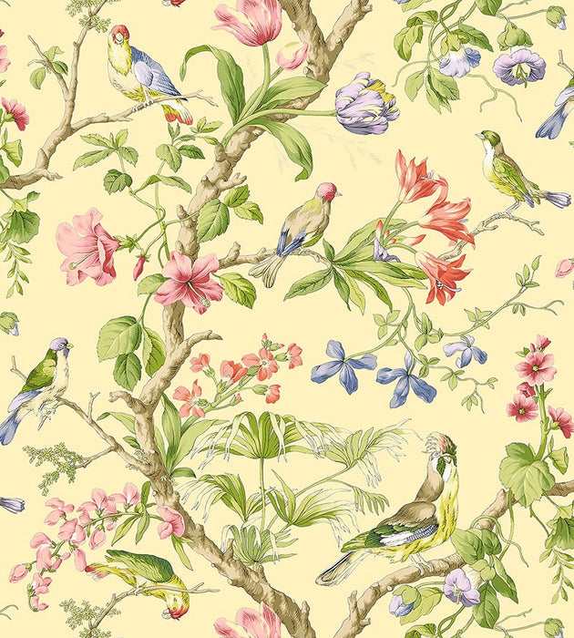 Scalamandre Belize Sunlit Wallpaper Sample SCWP883810002