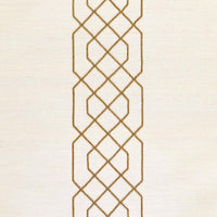 Scalamandre Adelaide Beaded Sisal Burnished Gold Wallpaper SCWP883850002