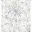 Scalamandre Lanai Silver Mist Wallpaper Sample SCWP884310002