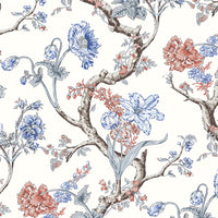Scalamandre Andrew Jackson Floral Riviera Wallpaper SCWP884320002