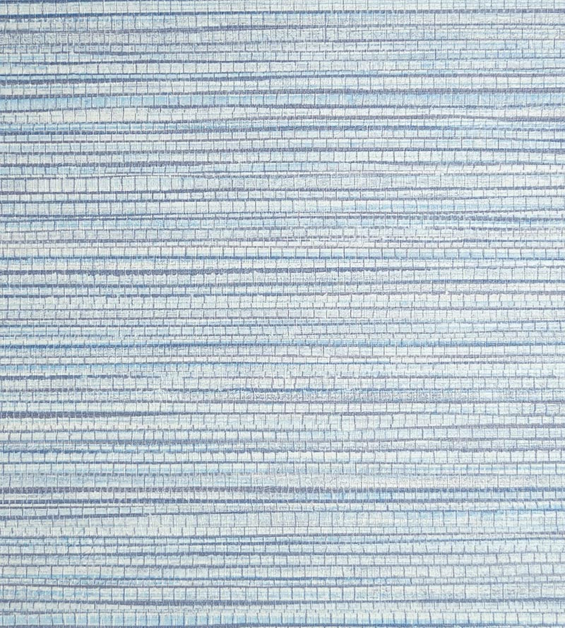 Scalamandre Willow Weave Blue Jay Wallpaper Sample SCWP884410002