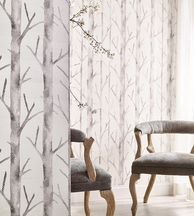 Scalamandre Everett - Silk Bark Wallpaper Sample SCWP884440002
