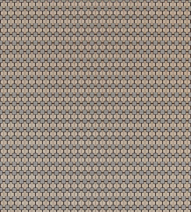 Scalamandre Tempo White Gold Wallpaper Sample SCWP884590002