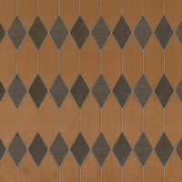 Scalamandre Cadence Bronze Wallpaper SCWP884600002