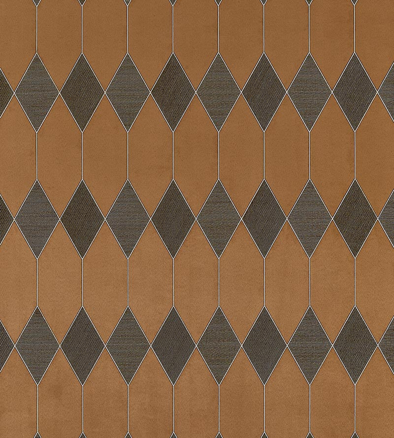 Scalamandre Cadence Silver Wallpaper SCWP884600001