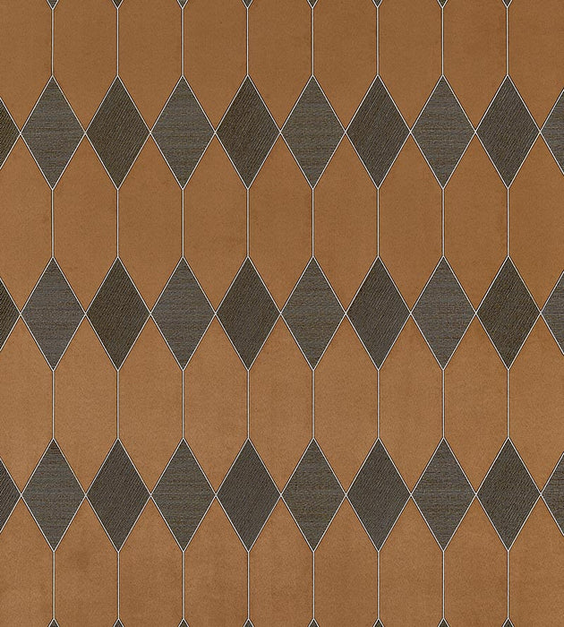 Scalamandre Cadence Bronze Wallpaper SCWP884600002