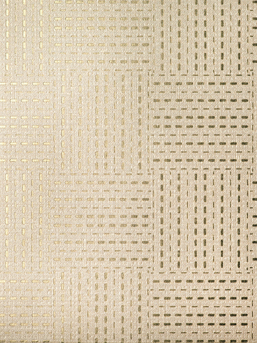 Scalamandre Checkmate Wallcovering Golden Sand Wallpaper Sample SCWP885290002