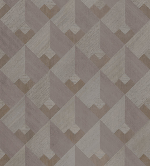 Scalamandre Stanza Ash Wallcovering Sample SCWP885500002