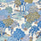 Scalamandre Sea Of Trees - Wallcovering Blue Ridge Wallpaper SCWP885530002
