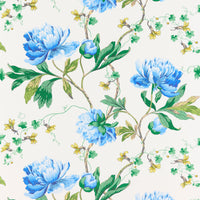 Scalamandre Isadora Bluebonnet Wallpaper SCWP885620002
