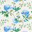 Scalamandre Isadora Bluebonnet Wallpaper SCWP885620002