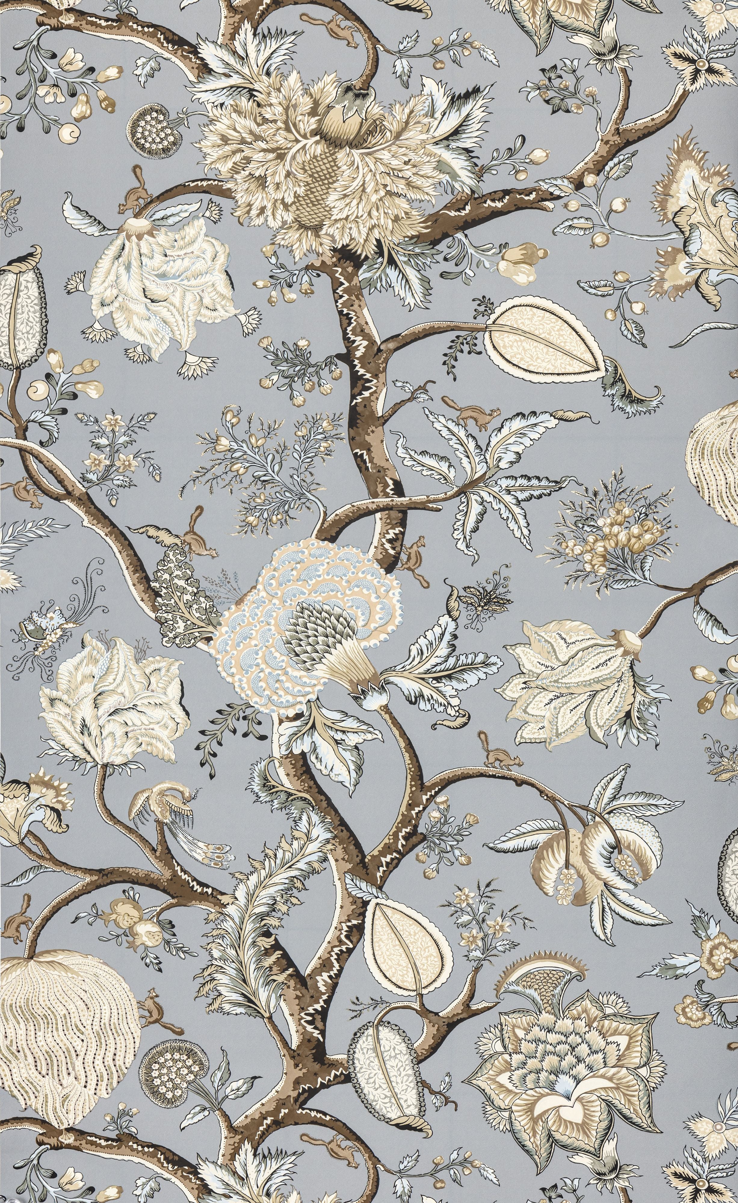 Scalamandre Pondicherry Mineral Wallpaper SCWP885850002
