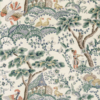 Scalamandre Kelmescott Leaf On Ivory Wallpaper SCWP885880002